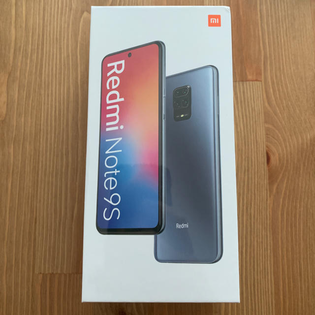 新品未開封　SIMフリー機　Redmi Note9s 64GB