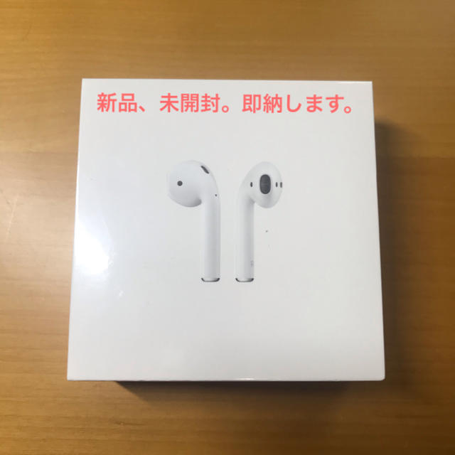 Apple 第2世代 エアポッド 充電ケース付きスマホ/家電/カメラ