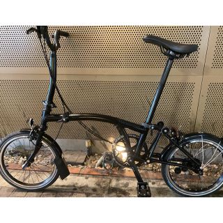 ブロンプトン(BROMPTON)の2020ブロンプトンM2L-XブラックエディションモデルチタンBrompton (自転車本体)