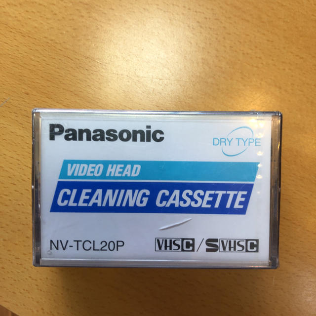 Panasonic(パナソニック)のパナソニック　VHS-Cカセットムービー　クリーニングテープ スマホ/家電/カメラのテレビ/映像機器(その他)の商品写真