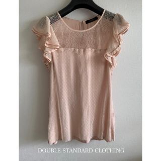 ダブルスタンダードクロージング(DOUBLE STANDARD CLOTHING)のdouble standard clothing レース　トップス　ブラウス(シャツ/ブラウス(半袖/袖なし))