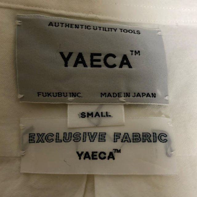 YAECA(ヤエカ)のYAECA COMFORT SHIRT WIDE #WHITE [19113] メンズのトップス(シャツ)の商品写真