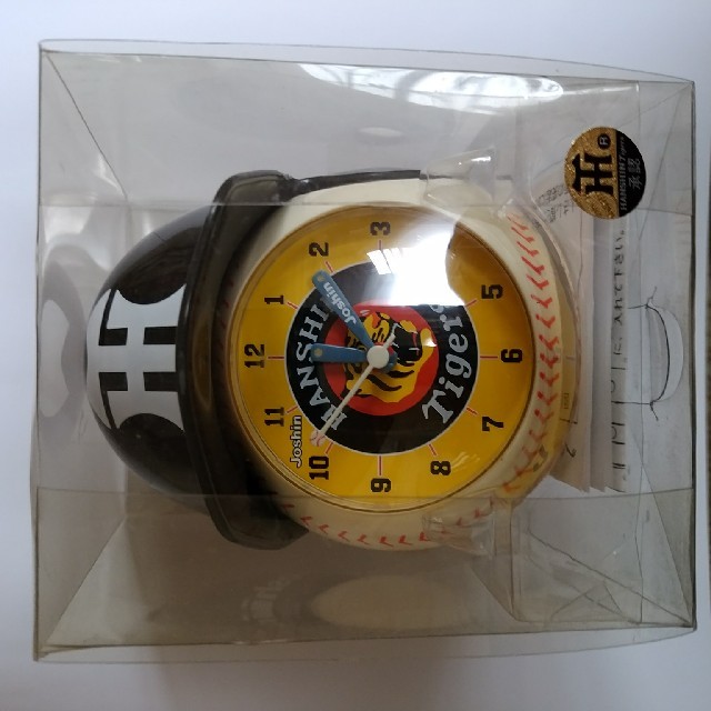 阪神タイガースヘルメット目覚まし時計 未使用品の通販 by まろ 阪神タイガースヘルメット目覚まし時計 未使用品の通販 by まろ