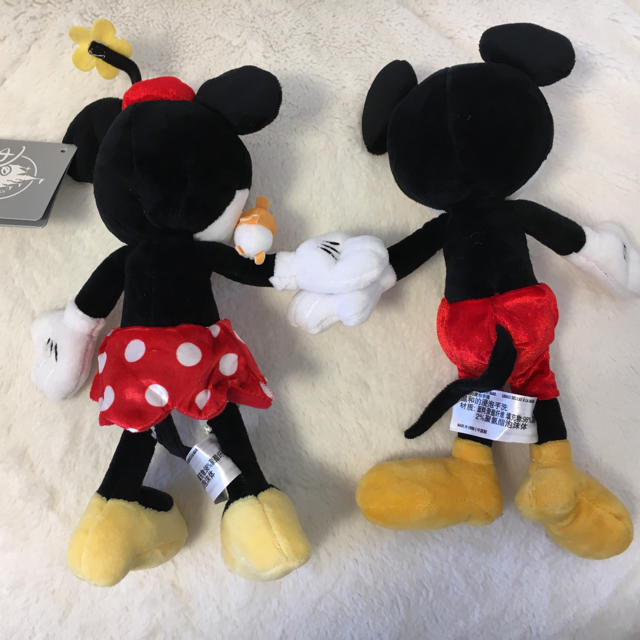 Disney(ディズニー)のWDW ランナウェイ　レールウェイ　ミッキー＆ミニーぬいぐるみセット　日本未入荷 エンタメ/ホビーのおもちゃ/ぬいぐるみ(キャラクターグッズ)の商品写真