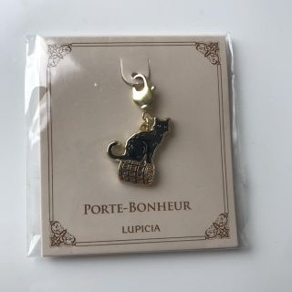 ルピシア(LUPICIA)のルピシア　黒ネコチャーム(キーホルダー)