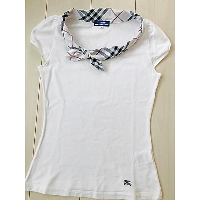 BURBERRY BLUE LABEL(バーバリーブルーレーベル)のバーバリー＊トップス　Tシャツ　カットソー　レディース  美品 レディースのトップス(Tシャツ(半袖/袖なし))の商品写真