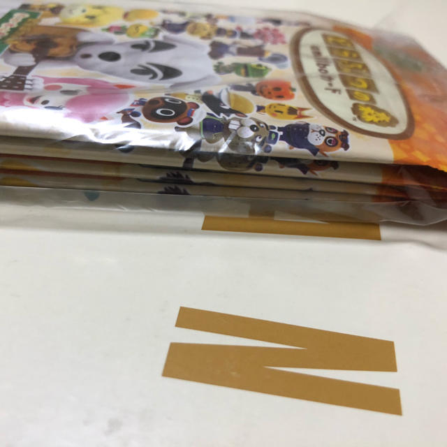 Nintendo Switch(ニンテンドースイッチ)のどうぶつの森　amiiboカード　第2弾　5パック エンタメ/ホビーのトレーディングカード(その他)の商品写真