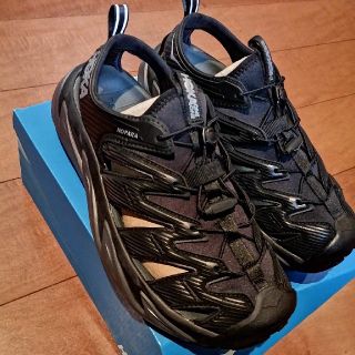 ビームス(BEAMS)のHOKA ONEONE サンダル 27.0cm HOPARA 黒(サンダル)