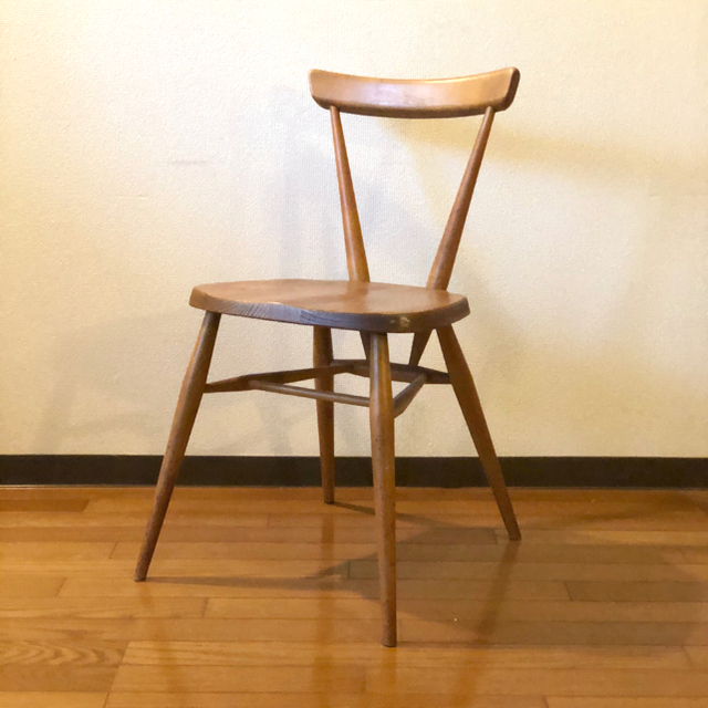 vintage ercol Single back chair