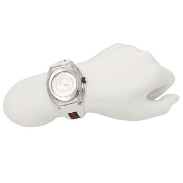 Gucci(グッチ)のGUCCI SYNC YA137102 腕時計 ホワイト メンズの時計(腕時計(アナログ))の商品写真