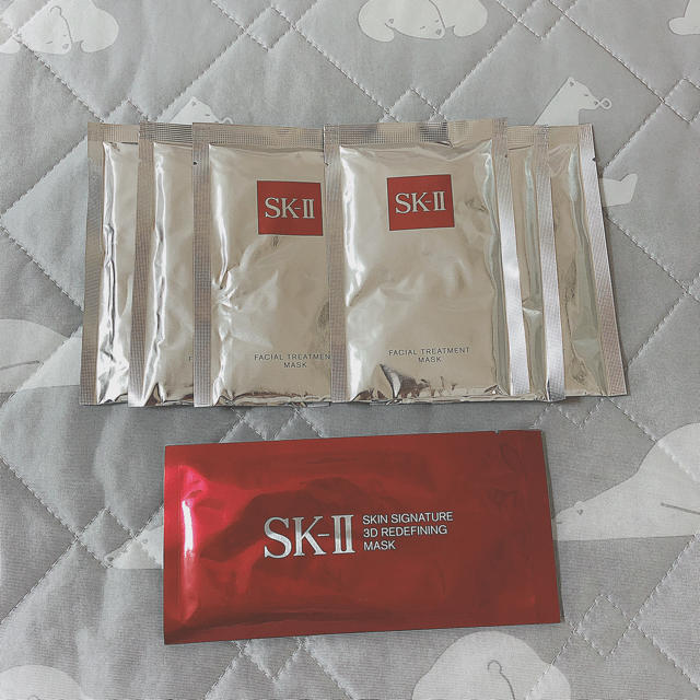 SK-II(エスケーツー)のSK-Ⅱフェイシャルトリートメントマスク　6枚 & 3Dマスク　1枚 コスメ/美容のスキンケア/基礎化粧品(パック/フェイスマスク)の商品写真