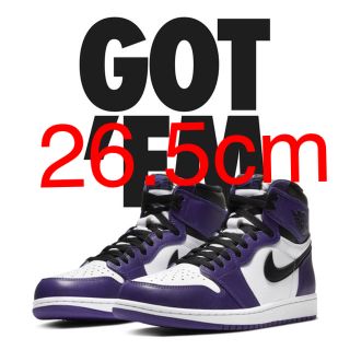 ナイキ(NIKE)のAJ1 Retro High OG Court Purple(2020)(スニーカー)