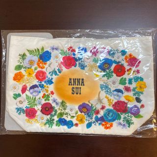 アナスイ(ANNA SUI)の〈お値下げ・最終価格〉ANNA SUI  ノベルティ　トートバッグ　ホワイト(トートバッグ)