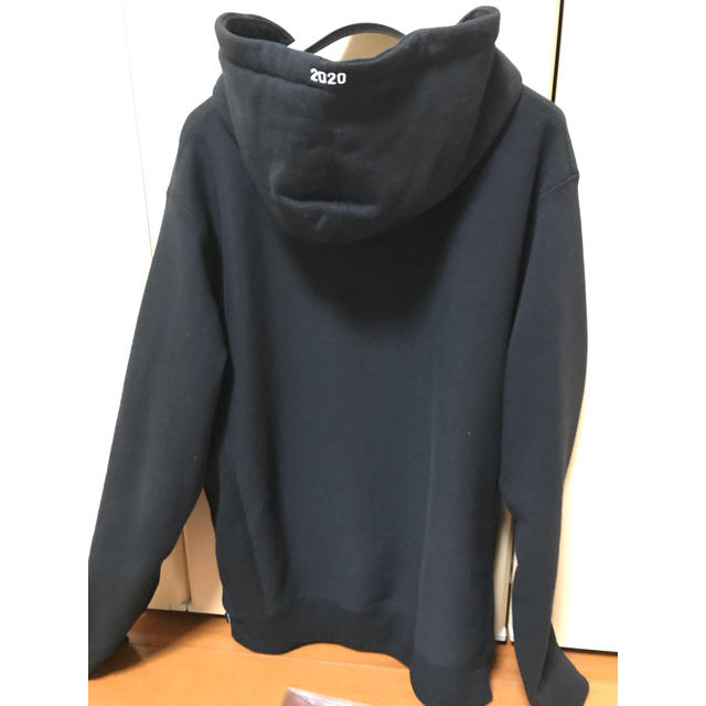 supreme motion logo hooded sweatshirt 黒