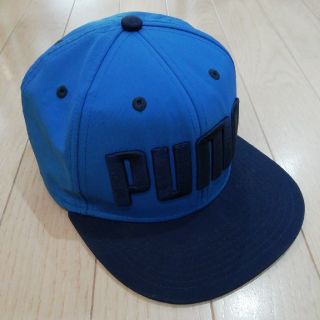 プーマ(PUMA)のプーマ　キャップ　54〜57㌢　キッズ(帽子)