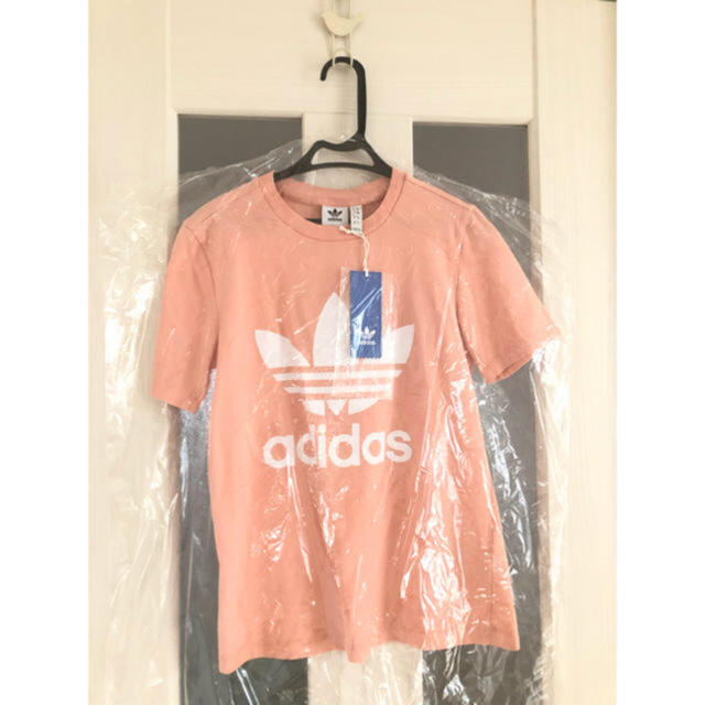 adidas(アディダス)の新品🎈adidas⭐️ コットン混 半袖 クルーネック ロゴＴ レディースのトップス(Tシャツ(半袖/袖なし))の商品写真