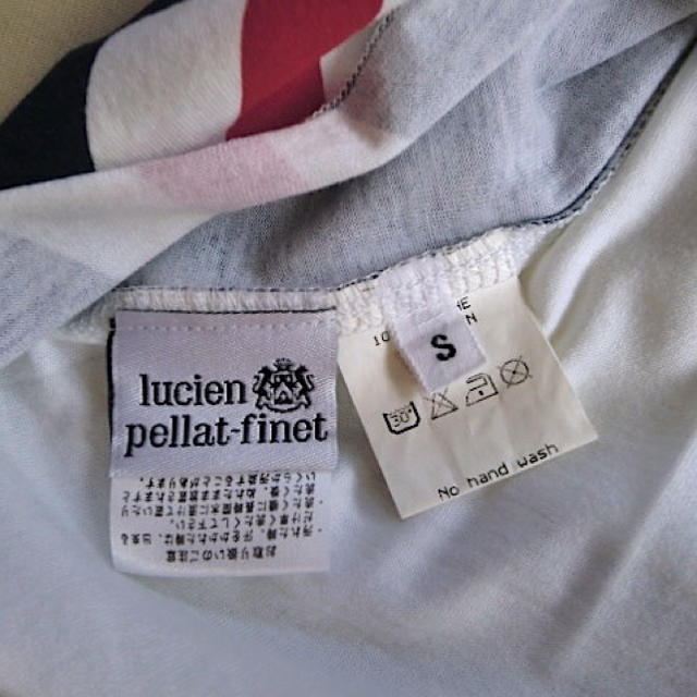 Lucien pellat-finet(ルシアンペラフィネ)の美品 ルシアンペラフィネ☆S スカル ユニオンジャック カットソー タンクトップ レディースのトップス(Tシャツ(半袖/袖なし))の商品写真