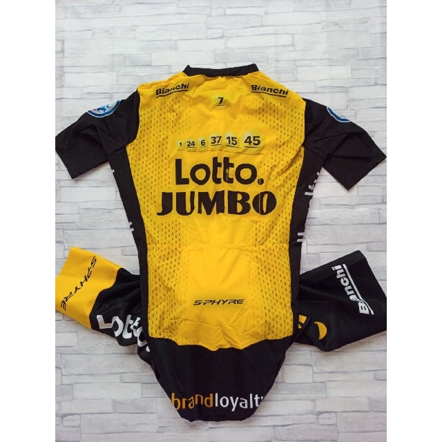 支給品 LottoJumbo ワンピース ロットユンボ NL サイクルジャージ - ウエア