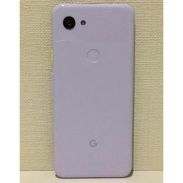 【ジャンク ・美品】Google Pixel 3a バープル（G020H）