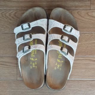 ビルケンシュトック(BIRKENSTOCK)のハピ様専用◎ビルケンシュトック パピリオ フロリダ ペイズリー柄サンダル◎37(サンダル)