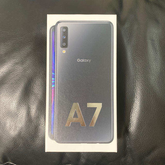 新品未開封　Galaxy A7 ブラック 黒 本体