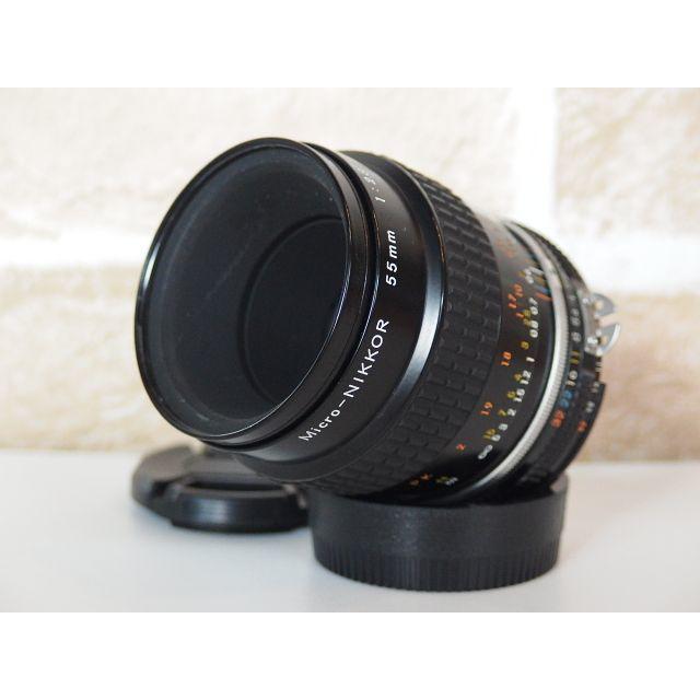 Nikon - Nikon Ai-s Micro Nikkor 55mm F2.8 マクロレンズ