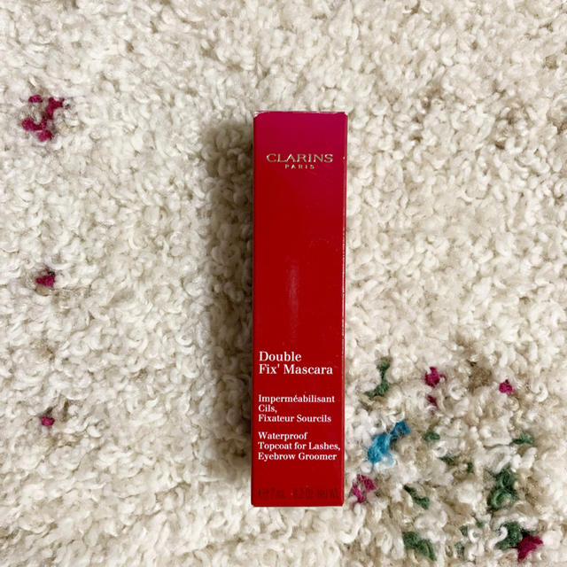 CLARINS(クラランス)の新品未使用✨クラランス　ダブルフィックスマスカラ コスメ/美容のベースメイク/化粧品(マスカラ下地/トップコート)の商品写真