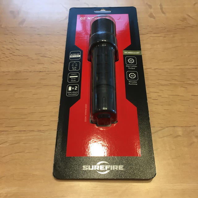 SUREFIRE G2 NITROLON 未開封　国内正規品　保証書付