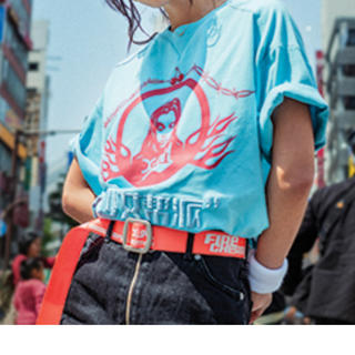 エックスガール(X-girl)のx-girl FACE 限定Tシャツ(Tシャツ(半袖/袖なし))
