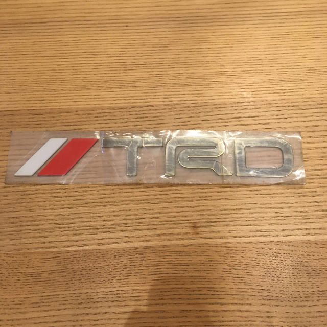 トヨタ(トヨタ)のTRD ステッカー　3D 自動車/バイクの自動車(車外アクセサリ)の商品写真