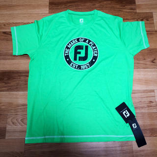 フットジョイ(FootJoy)のフットジョイ　イージーケア　Tシャツ　XL グリーン(Tシャツ/カットソー(半袖/袖なし))