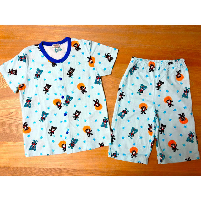 DOUBLE.B(ダブルビー)のミキハウス ダブルB 夏用パジャマ 120 キッズ/ベビー/マタニティのキッズ服男の子用(90cm~)(パジャマ)の商品写真