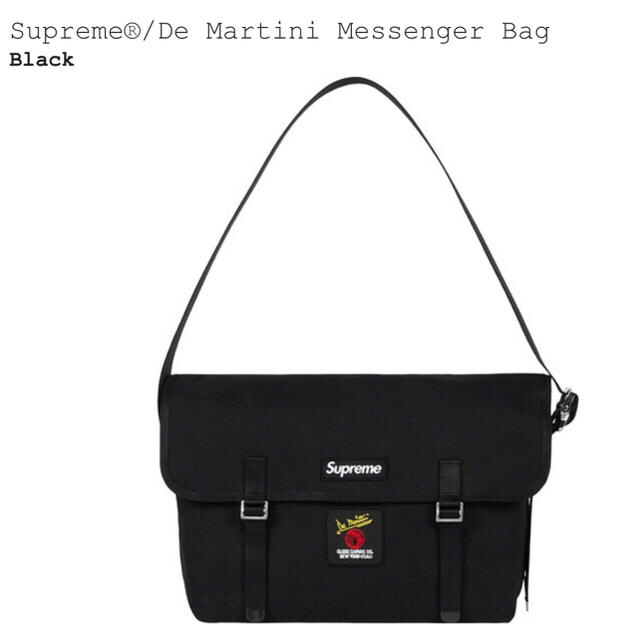 Supreme 20ss De Martini Messenger Bagバッグ