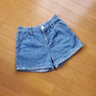 ラブトキシック(lovetoxic)のラブトキシック☆デニムショートパンツ☆ライトブルー(パンツ/スパッツ)