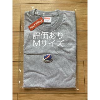 シュプリーム(Supreme)のSupreme Bottle Cap Tee グレー Mサイズ(Tシャツ/カットソー(半袖/袖なし))