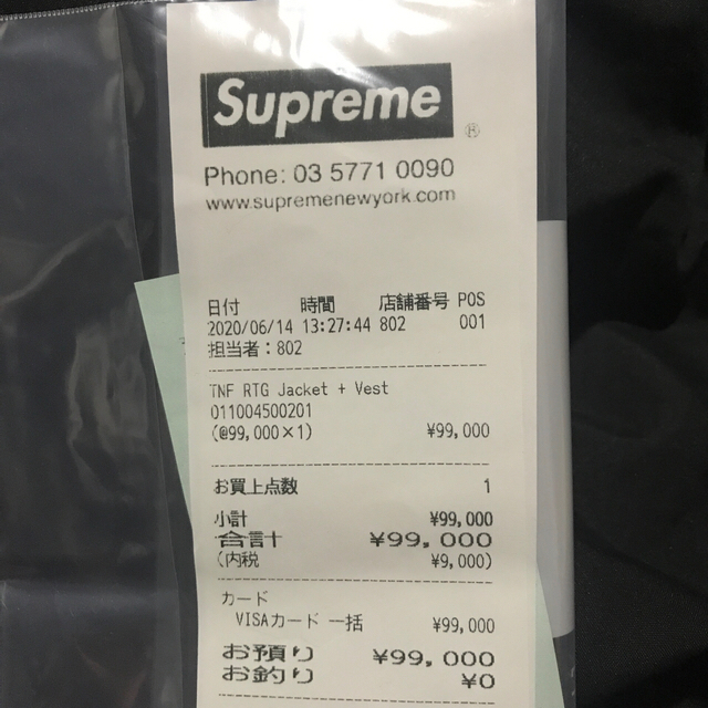 Supreme(シュプリーム)の最安値　supreme north face RTG Jacketのみ メンズのジャケット/アウター(マウンテンパーカー)の商品写真