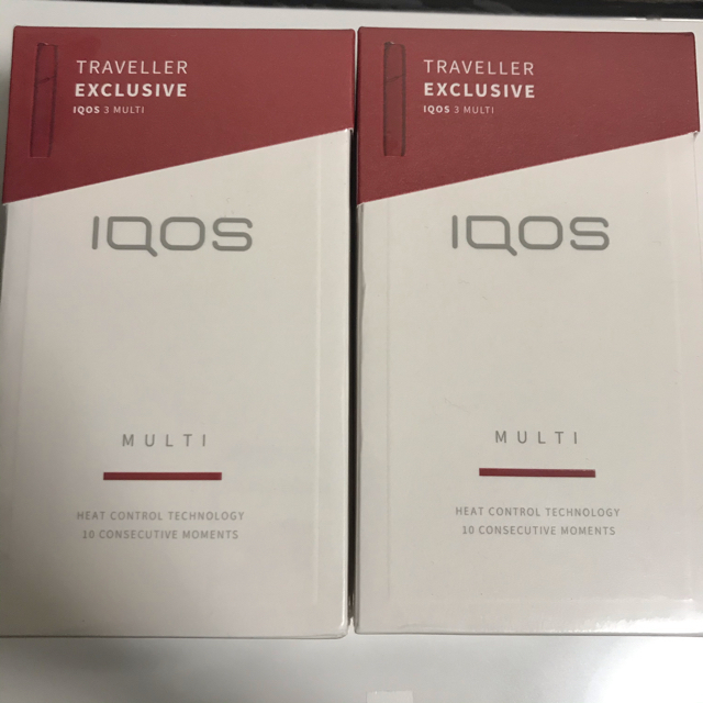 iQOS MULTI マルチ 限定カラー ラディアンレッド アイコス 赤 2台