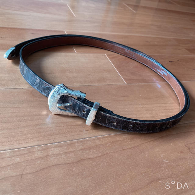 MONITALY EXTRA LONG LEATHER BELT