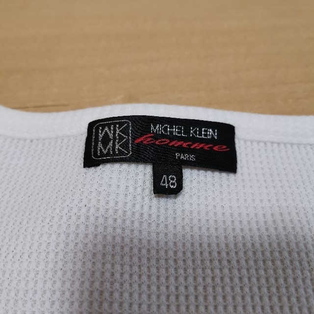 MK MICHEL KLEIN homme(エムケーミッシェルクランオム)のゆうぼん様  MICHEL KLEIN homme カットソー2枚セット メンズのトップス(Tシャツ/カットソー(半袖/袖なし))の商品写真