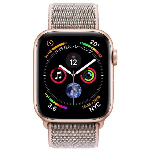 Apple Watch(アップルウォッチ)の【新品未開封】Apple watch series 4★即日配送可★メーカー保証 メンズの時計(腕時計(デジタル))の商品写真