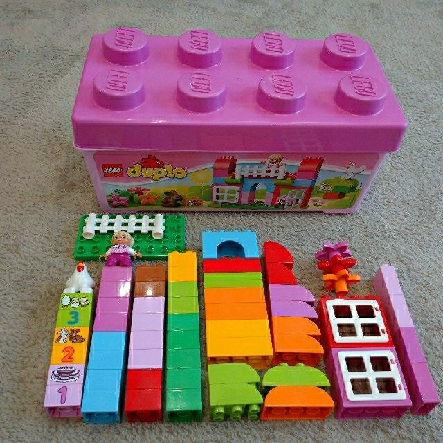 レゴ (LEGO) デュプロ ピンクのコンテナデラックス10571 | フリマアプリ ラクマ