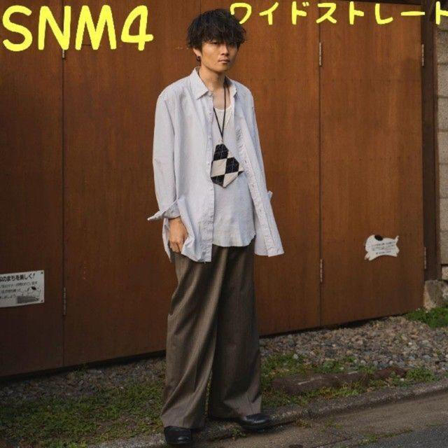 SUNSEA 20ss snm4 wide straight pants