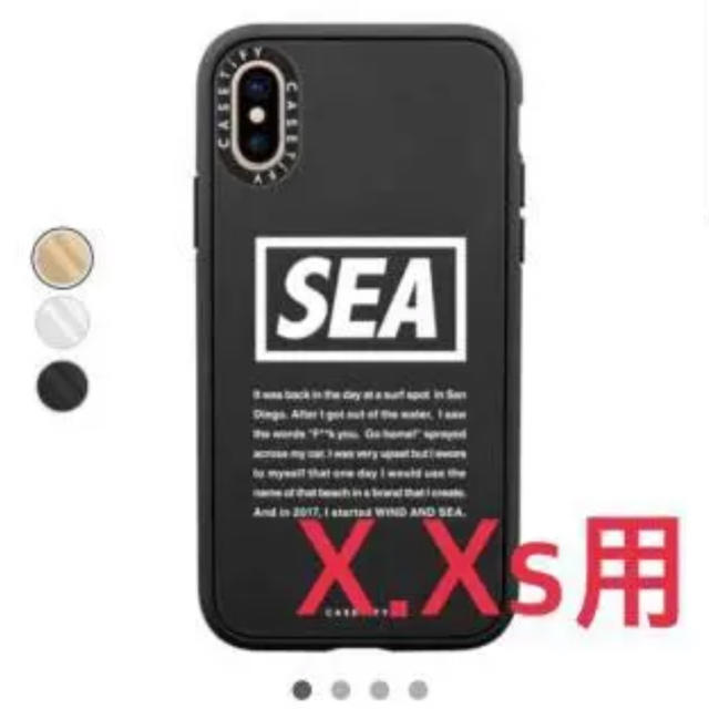 新品】CASETIFY × WDS IMPACT CASE ブラック CASETIFY WDS SIGNATURE(SEA) CASE クリア