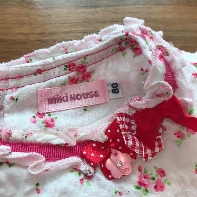 mikihouse(ミキハウス)のミキハウス　キッズ　ワンピース　80 キッズ/ベビー/マタニティのベビー服(~85cm)(ワンピース)の商品写真