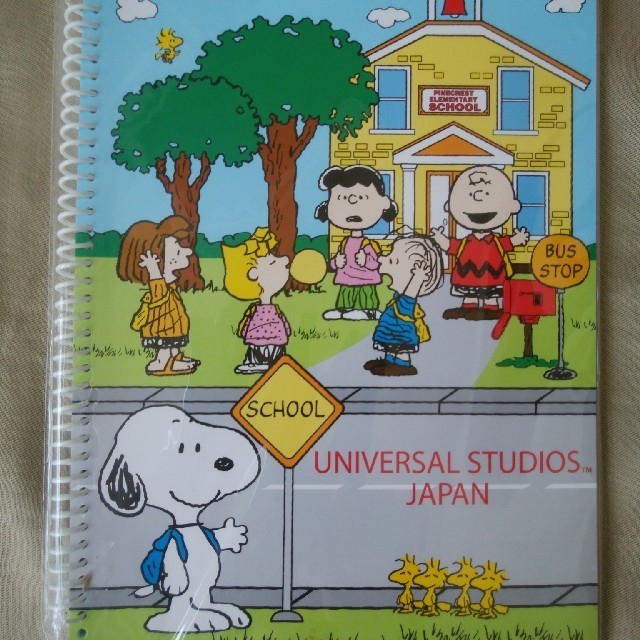 SNOOPY(スヌーピー)の☆レア品　USJ　スヌーピー　スケッチノート　ユニバーサルスタジオ チケットの施設利用券(遊園地/テーマパーク)の商品写真