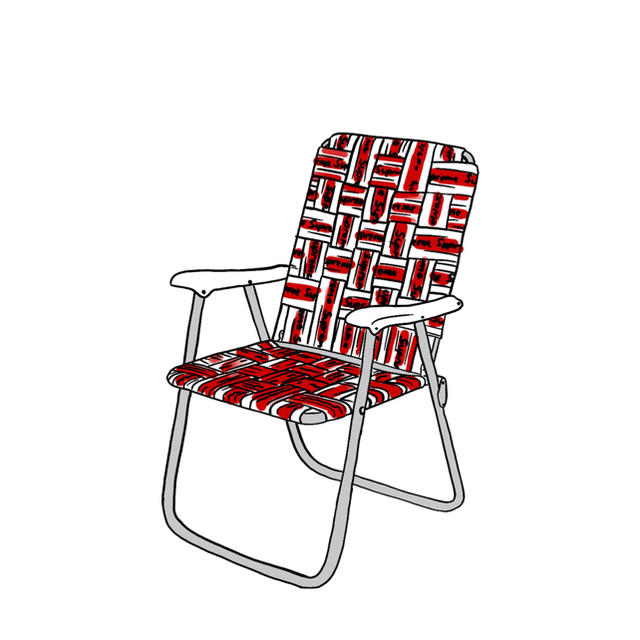 Supreme(シュプリーム)のsupreme lawn chair インテリア/住まい/日用品の椅子/チェア(折り畳みイス)の商品写真