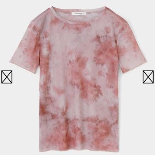 マウジー(moussy)のmoussy新作♡TIE DYE SEE THROUGH Tシャツ♡ダイダイ柄(Tシャツ(半袖/袖なし))