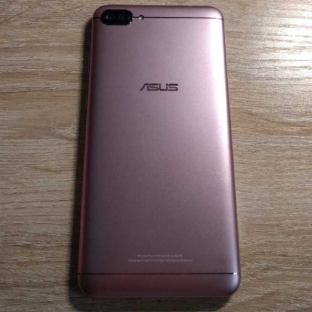 ASUS(エイスース)のASUS Zenfone 4 Max SIMフリー ピンク スマホ/家電/カメラのスマートフォン/携帯電話(スマートフォン本体)の商品写真