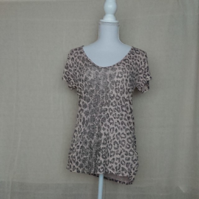 ZARA(ザラ)のZARA リネンTシャツ レディースのトップス(Tシャツ(半袖/袖なし))の商品写真