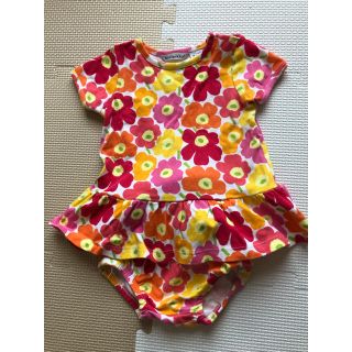 マリメッコ(marimekko)のmarimekko 花柄　Tシャツ&ブルマセット(Tシャツ/カットソー(半袖/袖なし))